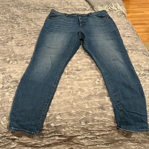 High waist skinny jeans from the Loft. 32/14